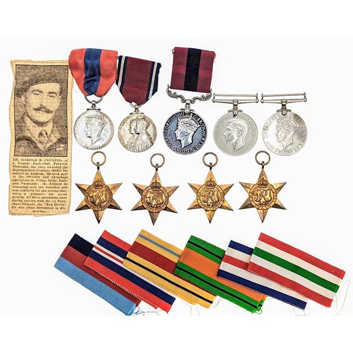 Harold R Couling George VI Distinguished Conduct Medal Sold At Auction