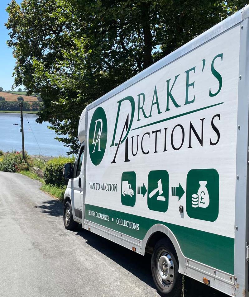 Drakes Auctions House Clearance Van