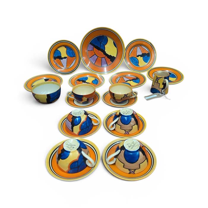 Clarice Cliff Sunray Drakes Auctions Tavistock