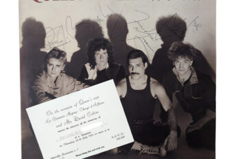 Queen The Works Signed Vinyl Album Drakes Auctions Tavistock