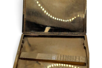 18Ct Gold Cigarette Case Auction Tavistock